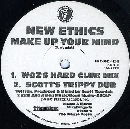 New Ethics : Make Up Your Mind (12")