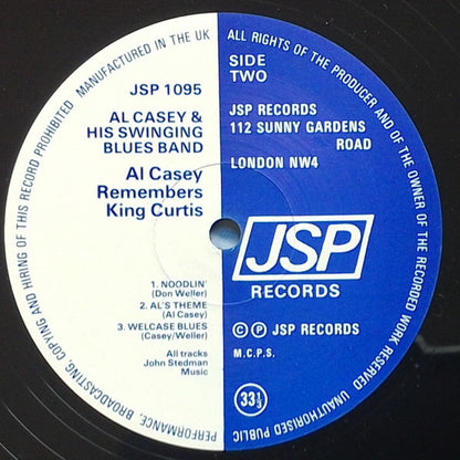 Al Casey - Al Casey Remembers King Curtis (LP)