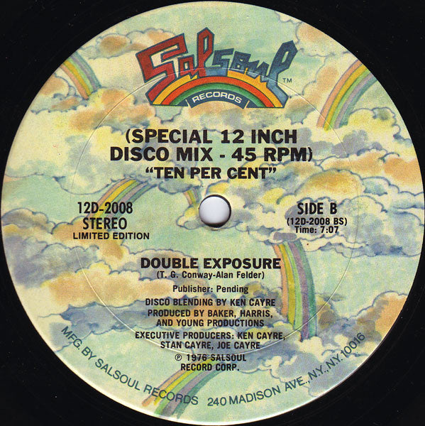 Double Exposure - Ten Per Cent (12", Ltd)
