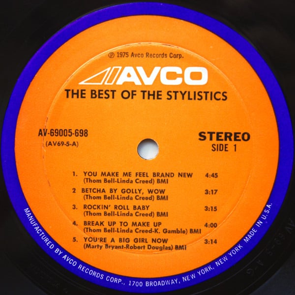 The Stylistics - The Best Of The Stylistics (LP, Comp, Mon)