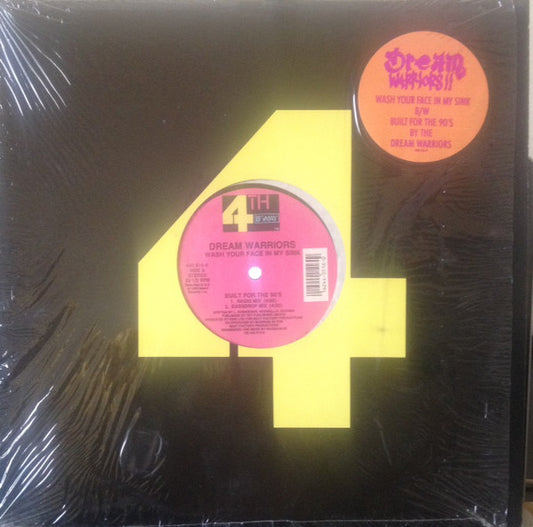 Dream Warriors : Wash Your Face In My Sink (12")