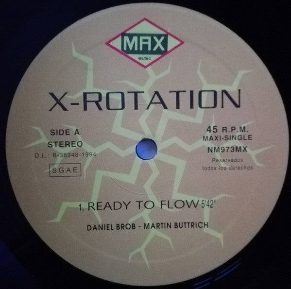 X-Rotation - Ready To Flow (12", Maxi)