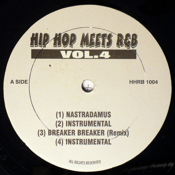 Various - Hip Hop Meets R&B Vol.4 (12", Comp)