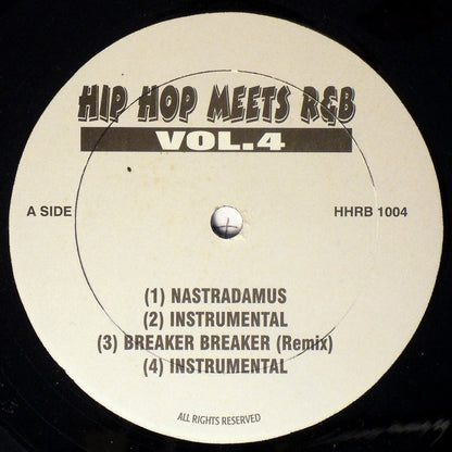 Various - Hip Hop Meets R&B Vol.4 (12", Comp)