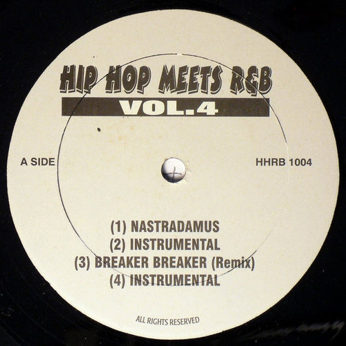 Various - Hip Hop Meets R&B Vol.4 (12", Comp)