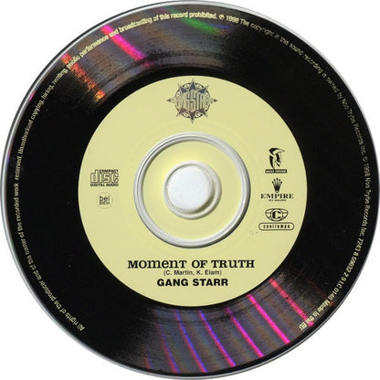 Gang Starr - Moment Of Truth (CD, Album, RE, Arv)