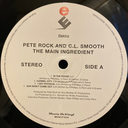 Pete Rock & C.L. Smooth - The Main Ingredient (2xLP, Album, RE, 180)