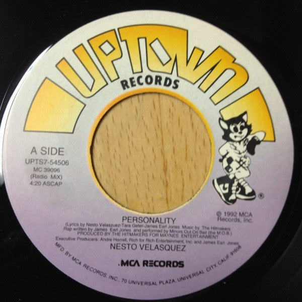 Nesto Velasquez : Personality (7")