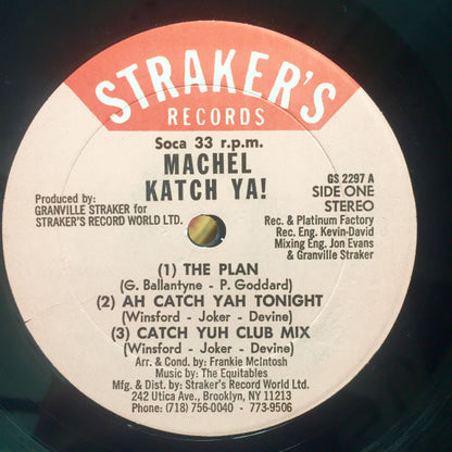 Machel* : Katch Ya! (LP, Album)