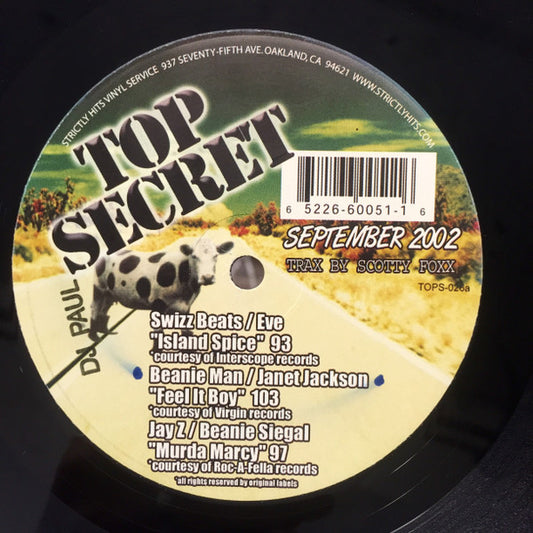 Various : Top Secret September 2002 (12")