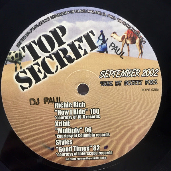 Various : Top Secret September 2002 (12")