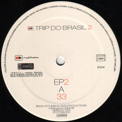 Various : Trip Do Brasil 2 - EP2 (12", EP)