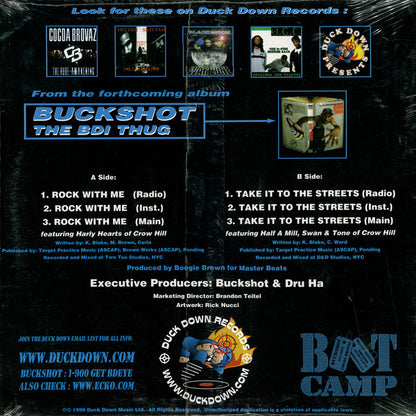 Buckshot The BDI Thug* - Rock With Me (12")