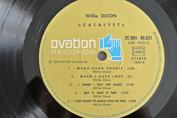 Willie Dixon : Catalyst (LP, Album)