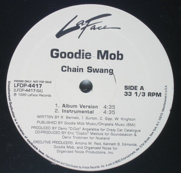 Goodie Mob - Chain Swang (12", Promo)
