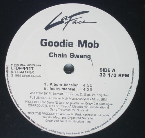 Goodie Mob - Chain Swang (12", Promo)