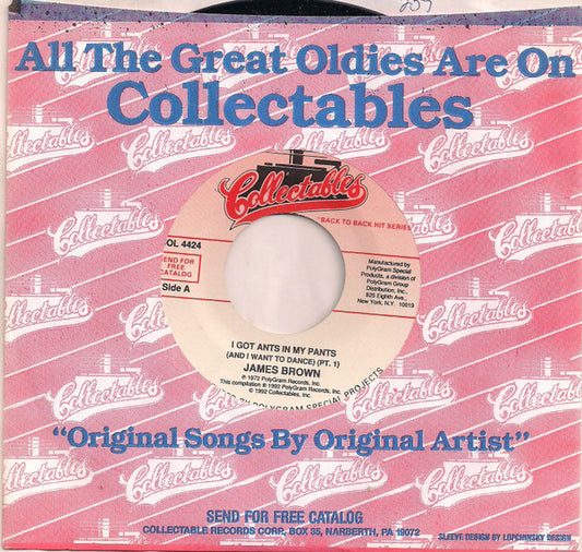 James Brown : I Got Ants In My Pants (And I Want To Dance) (7", RE)