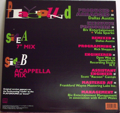 Another Bad Creation - Playground (12", Single)