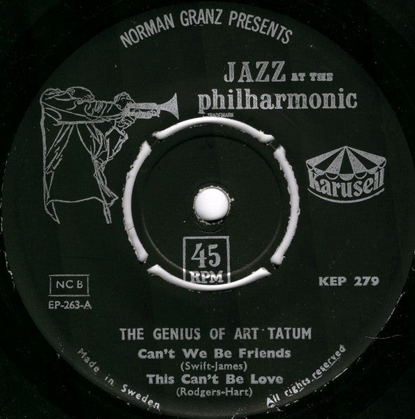 Art Tatum - The Genius Of Art Tatum (7", EP)