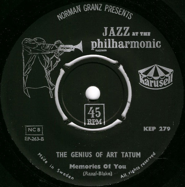 Art Tatum - The Genius Of Art Tatum (7", EP)