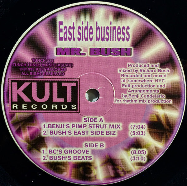 Mr. Bush : East Side Business (12")