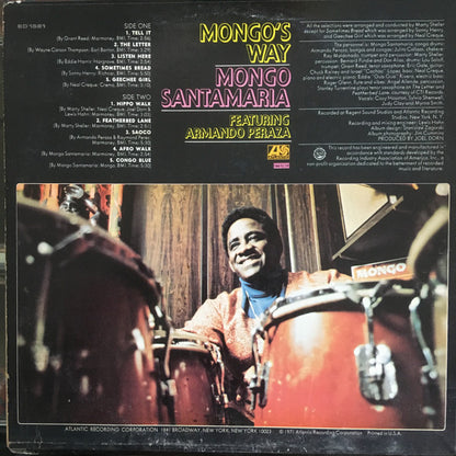 Mongo Santamaria : Mongo's Way (LP, Album, RI )