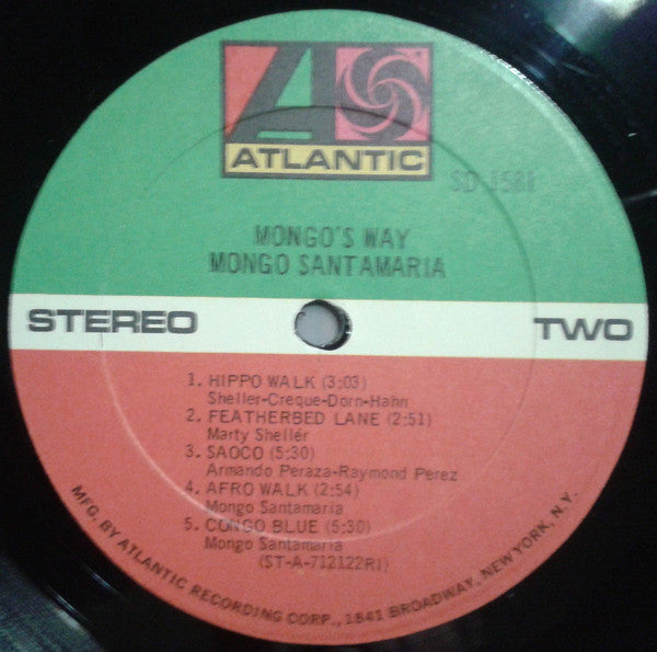 Mongo Santamaria : Mongo's Way (LP, Album, RI )