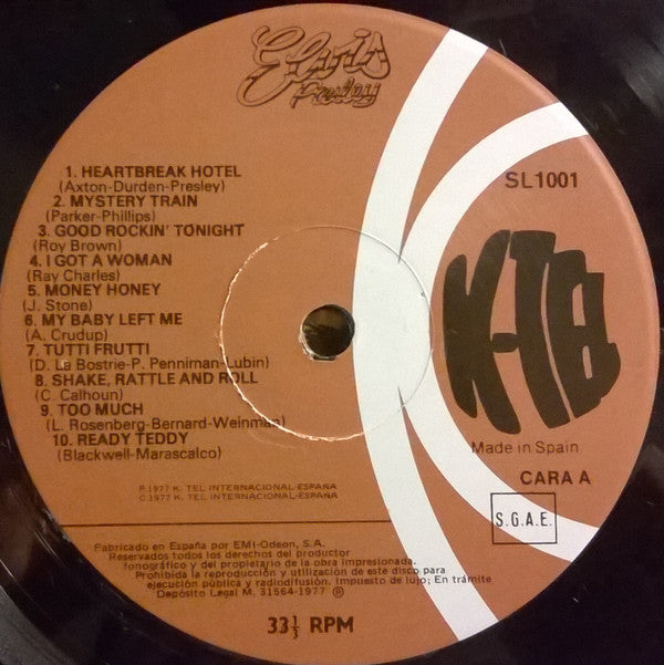 Elvis Presley : Sus 40 Mayores Éxitos (2xLP, Comp)