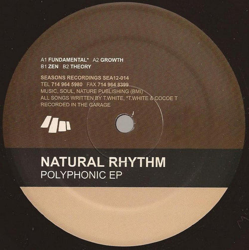 Natural Rhythm - Polyphonic EP (12", EP)