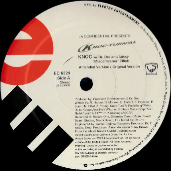 Knoc-Turn'al : Knoc (12", Promo)