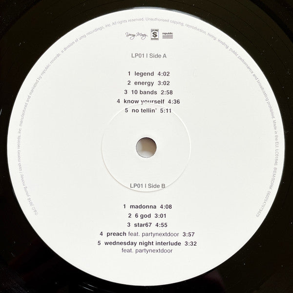 Drake - If You're Reading This It's Too Late (2xLP, Mixtape)