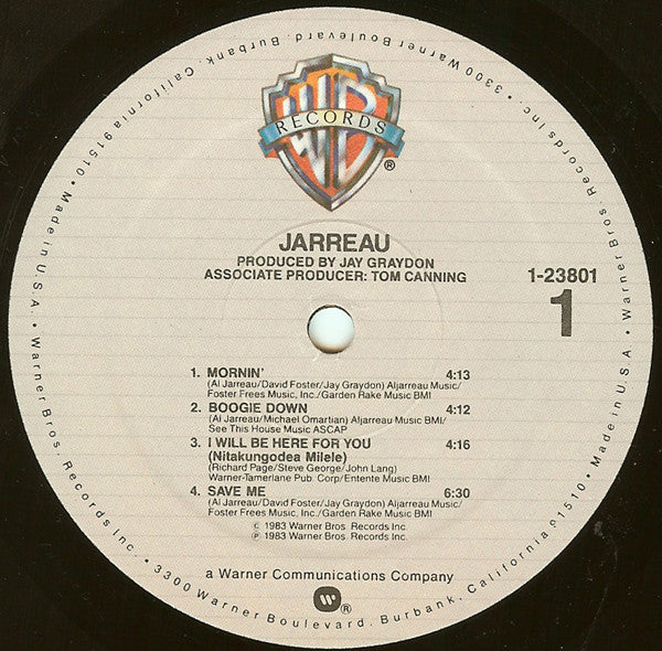 Jarreau* - Jarreau (LP, Album, Pit)