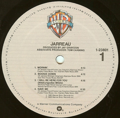 Jarreau* - Jarreau (LP, Album, Pit)