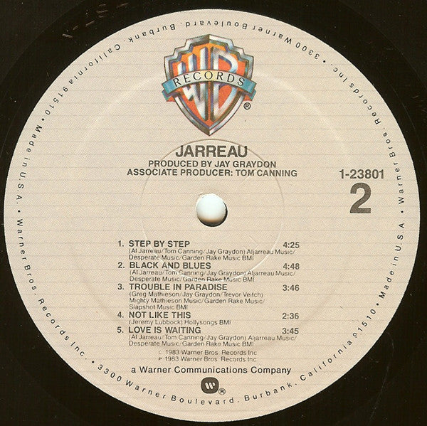 Jarreau* - Jarreau (LP, Album, Pit)