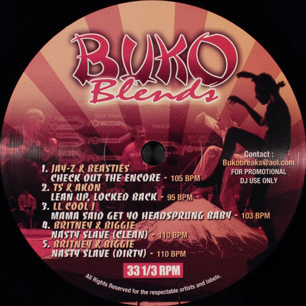 Various : Buko Blends / Buko Bangers (12", Comp, Promo, Unofficial)