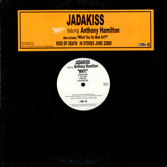 Jadakiss : Why! (12", Promo)
