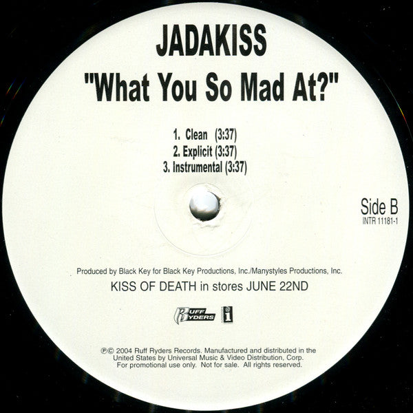 Jadakiss : Why! (12", Promo)