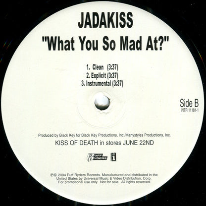 Jadakiss : Why! (12", Promo)