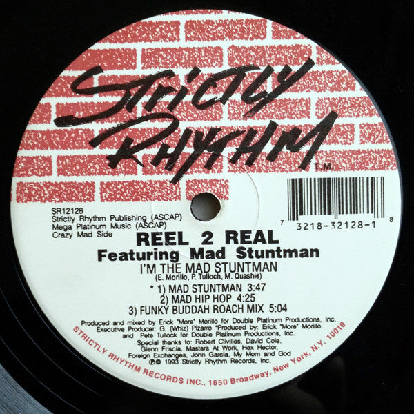 Reel 2 Real Featuring The Mad Stuntman : Go On Move / I'm The Mad Stuntman (12")