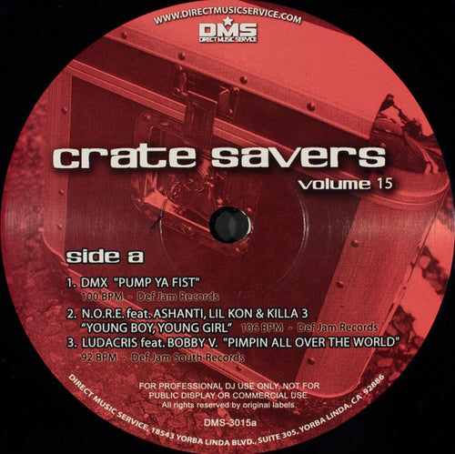 Various - Crate Savers Volume 15 (12", Comp)