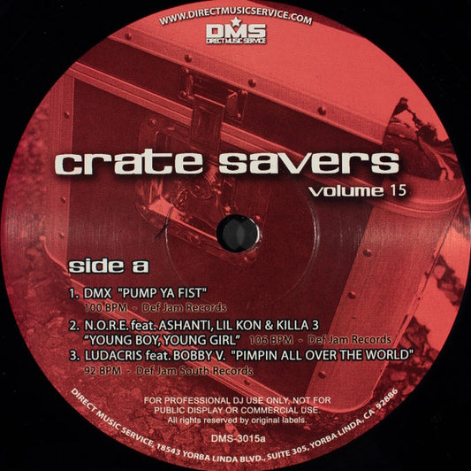 Various - Crate Savers Volume 15 (12", Comp)