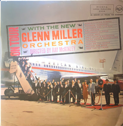 The New Glenn Miller Orchestra - On Tour With The New Glenn Miller Orchestra (LP)