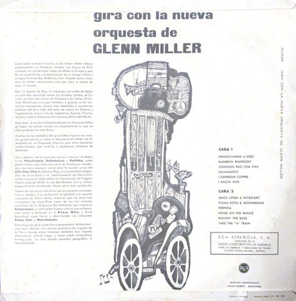 The New Glenn Miller Orchestra - On Tour With The New Glenn Miller Orchestra (LP)