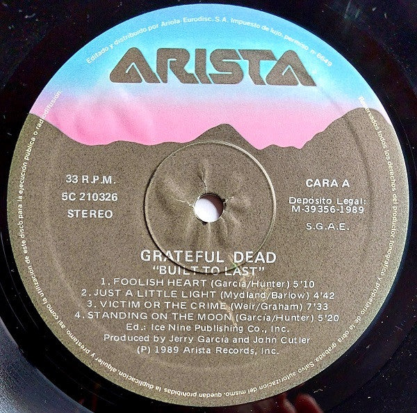 Grateful Dead* : Built To Last (LP, Album)