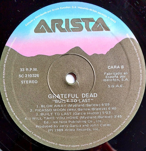 Grateful Dead* : Built To Last (LP, Album)