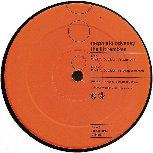 Mephisto Odyssey : The Lift Remixes (2x12")