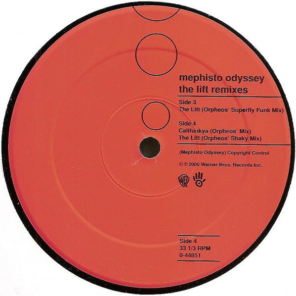 Mephisto Odyssey : The Lift Remixes (2x12")