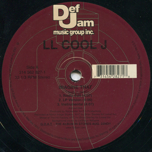 LL Cool J - Imagine That (12")
