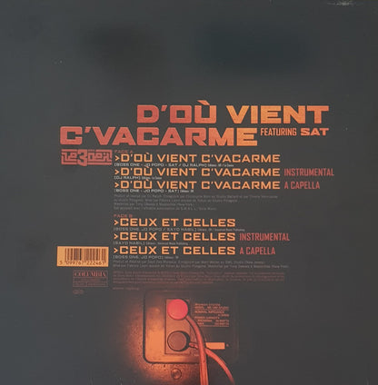 Le 3ème Œil - D'Où Vient C'Vacarme (12")