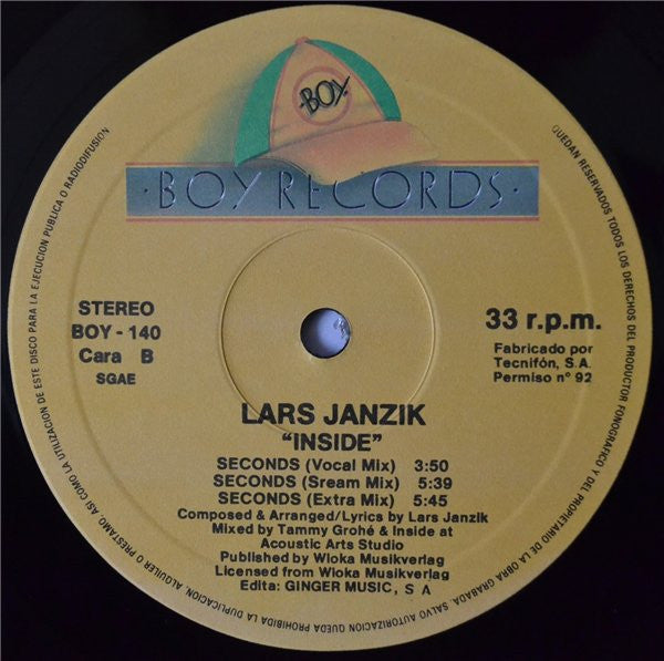 Lars Janzik - Inside (12")